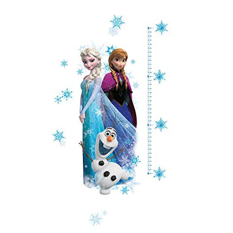 Disney Frozen Elsa, Anna And Olaf Peel And Stick Giant Growth Chart