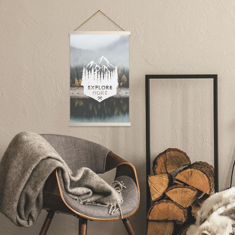 EXPLORE MORE WALL HANGING