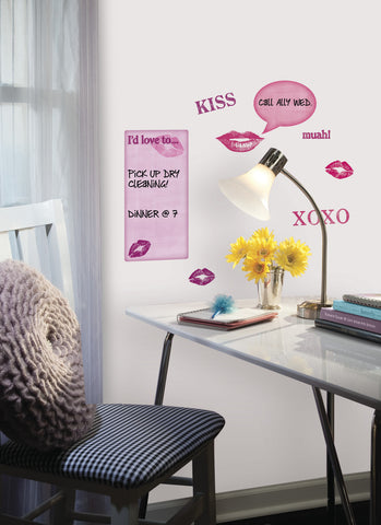 Kisses Dry Erase Peel & Stick Wall Decals image