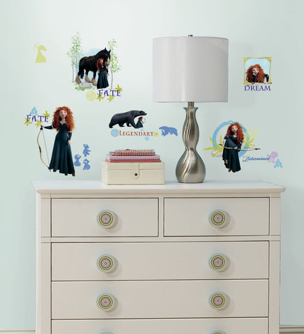 Brave Peel & Stick Wall Decals