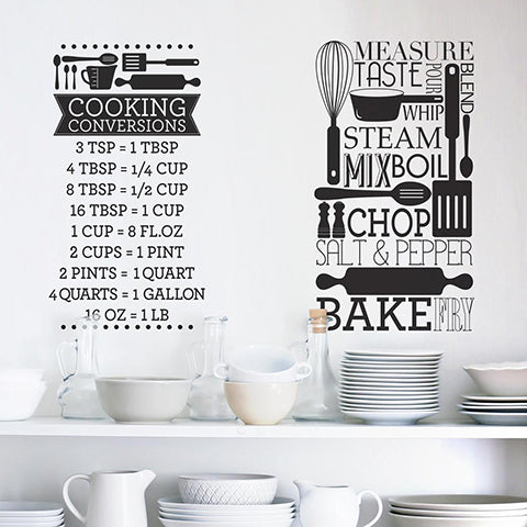 Kitchen Wall Decals – WallDecals.com