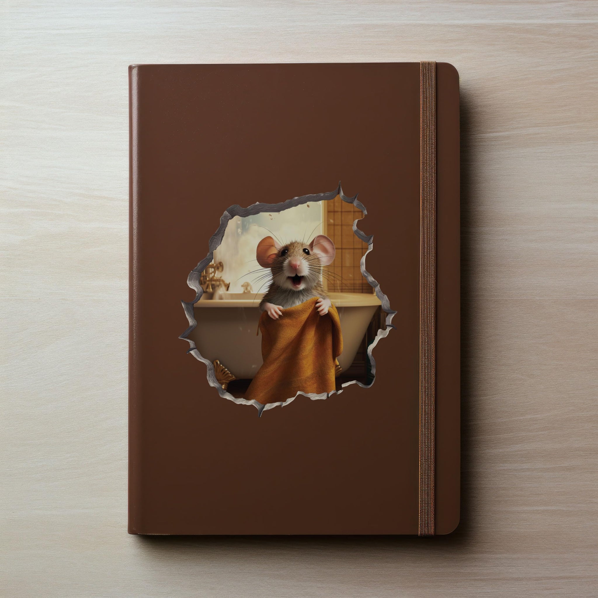 3d Wall Art Mice Mouse Inspired Elegant Mouse Novelty Toilet/Restroom ...