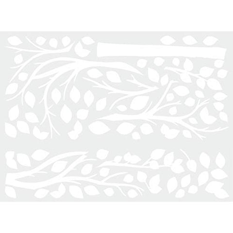 RoomMates Simple White Tree Peel And Stick Giant Wall Decals