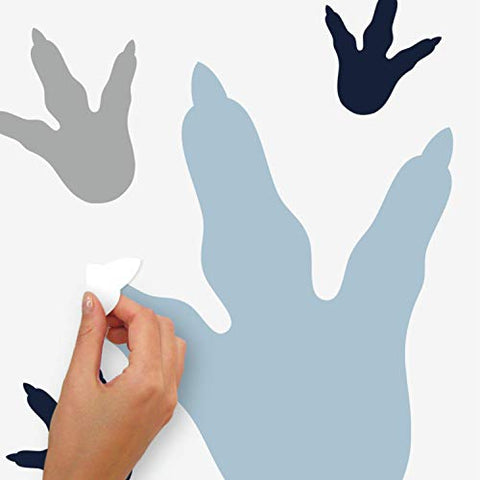 RoomMates Dino Feet Peel And Stick Wall Decals