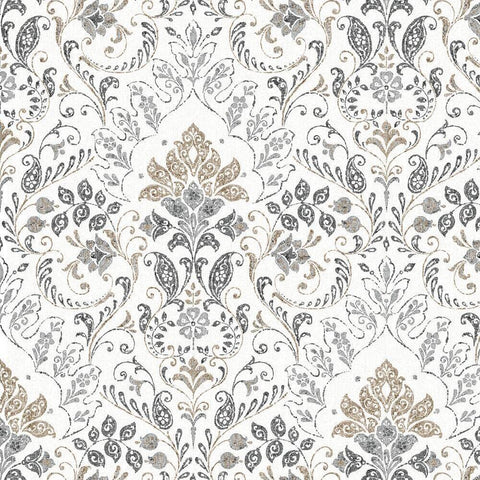 PERSIAN DAMASK PEEL & STICK WALLPAPER