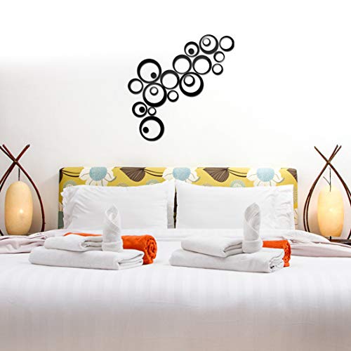 Wall Stickers Home Decor Bed Room Mirror