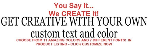Removable Custom Decals - Personalized Stickers - CREATE YOUR OWN Pers ...