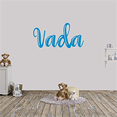 Custom Name Or Phrase Vinyl Wall Decal in Multiple Fonts and Sizes, Custom Boy's Name Wall Vinyl Decal Sticker, Personalized Name Wall Decal, Wall Sticker, Wall Decal Sticker, Boy's Name KUD177