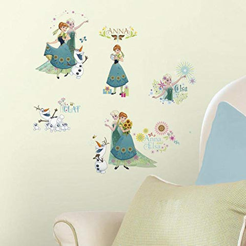 Disney Frozen Fever Peel And Stick Wall Decals