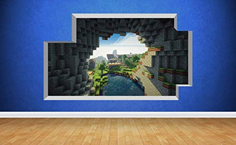 Extra Wide Mine Themed Mural - The Cave Entrance - Available in Two Sizes