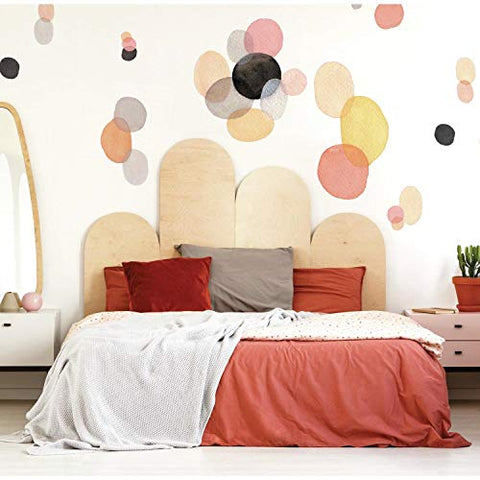 RoomMates Abstract Watercolor Shapes Peel And Stick Giant Wall Decals