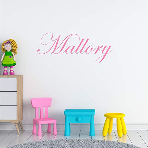 Custom Name Or Phrase Vinyl Wall Decal in Multiple Fonts and Sizes, Girl's Nursery Room, Girl's Name, Vinyl Wall Stickers for Kids, Boy's Name Wall Decal, Boy's Nursery Room, Wall Decal KUD177