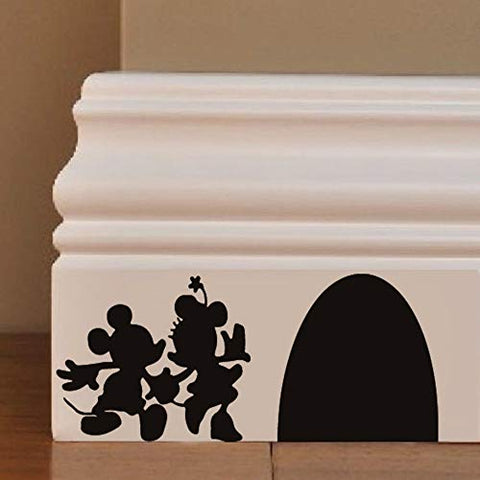 Mouse Hole Wall Sticker - Mickey Mouse Decals Disney Decals for Wall
