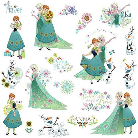 Disney Frozen Fever Peel And Stick Wall Decals