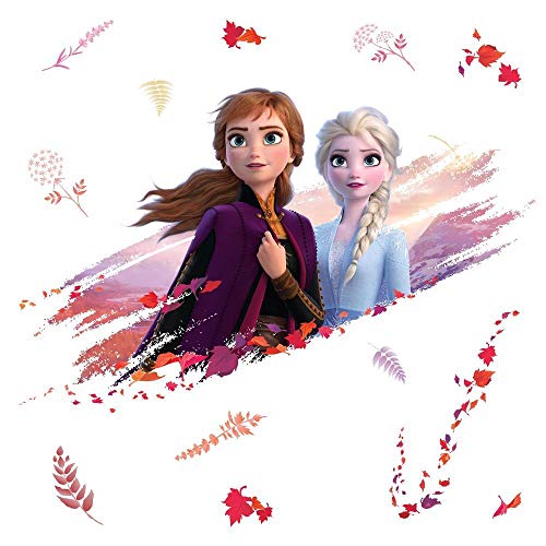 Kids Room Photo Wallpaper Disney Frozen Princess Elsa, Anna, Castle Wall  Mural