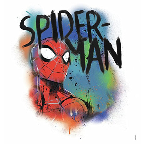 RoomMates Spider-Man Classic Graffiti Burst Peel And Stick Giant Wall Decals