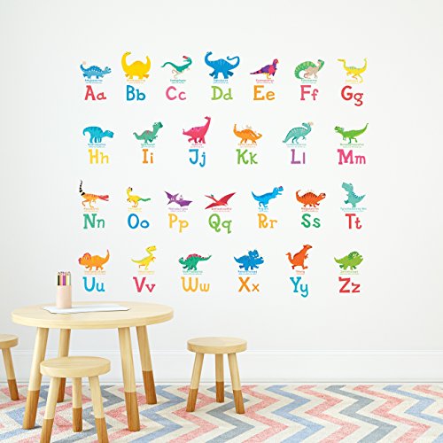 Decowall DS-8023 Alphabet ABC with Pictures Kids Wall Stickers Wall Decals  Peel and Stick Removable Wall Stickers for Kids Nursery Bedroom Living Room  (Small) price in UAE,  UAE