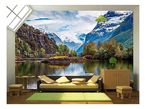 wall26 - Foggy Forest - Removable Wall Mural | Self-Adhesive Large  Wallpaper - 100x144 inches