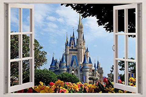 Disney 50th Anniversary Sticker Disney Stickers Disney Castle