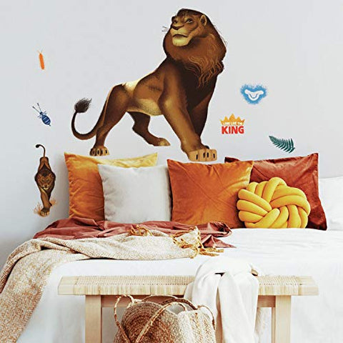 RoomMates The Lion King Simba Peel and Stick Giant Wall Decals