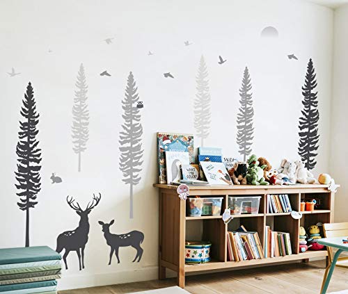 TIMBER ARTBOX Elegant Tree Wall Stickers for Living Brazil