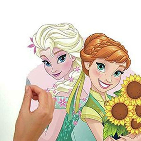 Disney Frozen Fever Group Peel And Stick Giant Wall Graphic