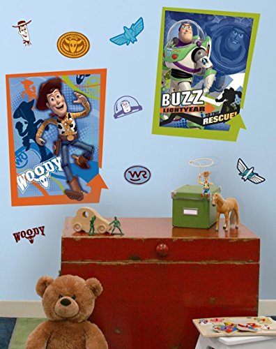Roommates Toy Story Woody Giant Peel and Stick Wall Decal (Multicolor)