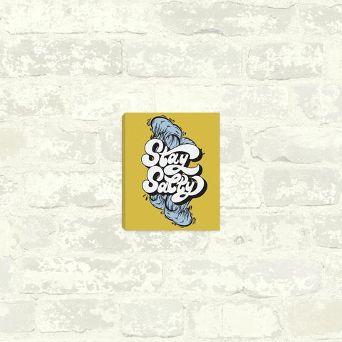 STAY SALTY CANVAS WALL ART
