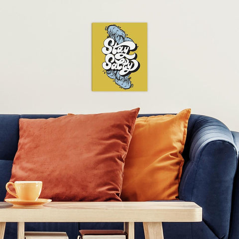 STAY SALTY CANVAS WALL ART
