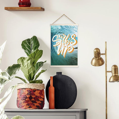 SURF'S UP WALL HANGING