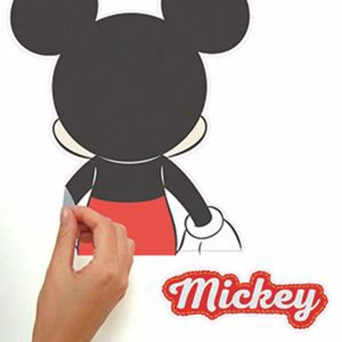 MICKEY AND FRIENDS PEEL AND STICK WALL DECALS WITH DRY ERASE