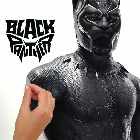 BLACK PANTHER MOVIE PEEL AND STICK GIANT WALL DECALS