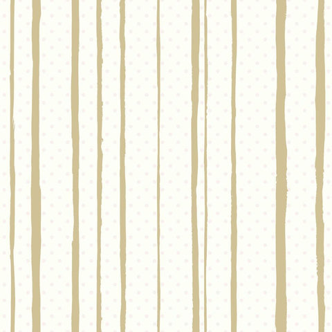 ALL MIXED UP PINK/GOLD PEEL & STICK WALLPAPER