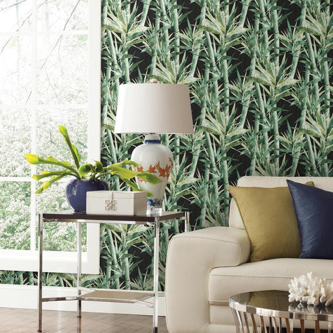 LUCKY BAMBOO PEEL & STICK WALLPAPER