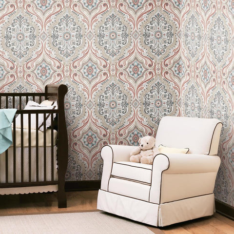 BOHEMIAN DAMASK PEEL & STICK WALLPAPER
