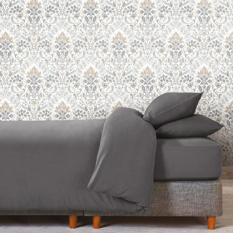 PERSIAN DAMASK PEEL & STICK WALLPAPER