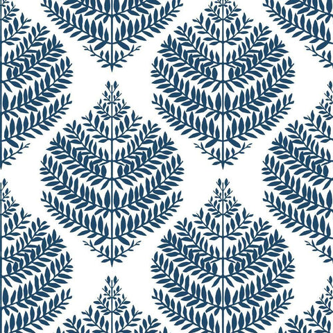 HYGGE FERN DAMASK PEEL & STICK WALLPAPER