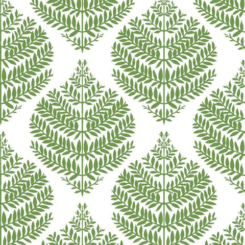 HYGGE FERN DAMASK PEEL & STICK WALLPAPER
