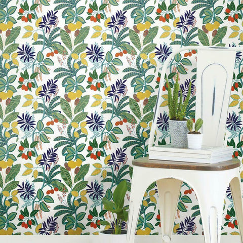 FUNKY JUNGLE PEEL & STICK WALLPAPER