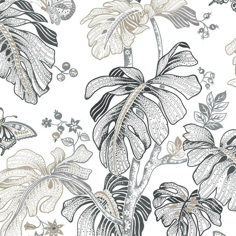 BOHO PALM PEEL & STICK WALLPAPER