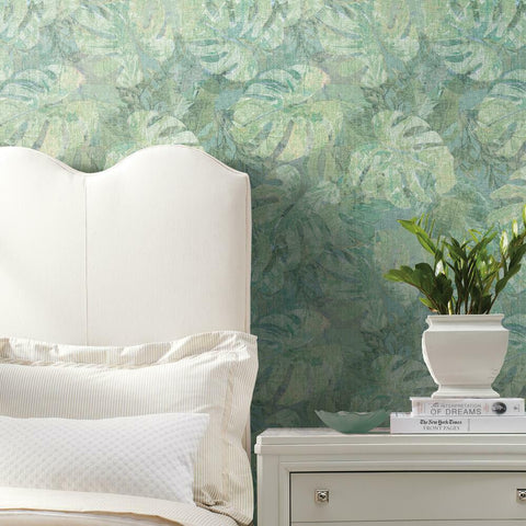 JUNGLE LEAF CANOPY PEEL & STICK WALLPAPER