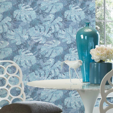JUNGLE LEAF CANOPY PEEL & STICK WALLPAPER