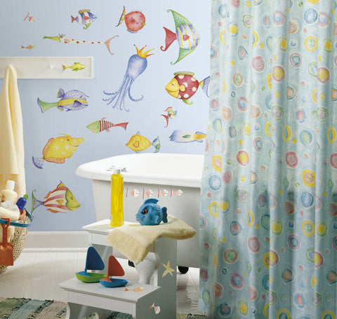 Sea Creatures Peel & Stick Wall Decals                 image