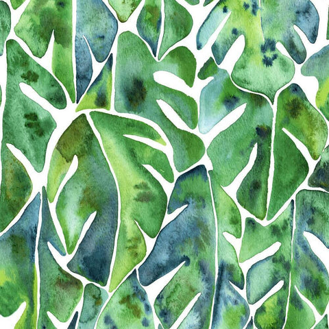 CAT COQUILLETTE PHILODENDRON PEEL & STICK WALLPAPER