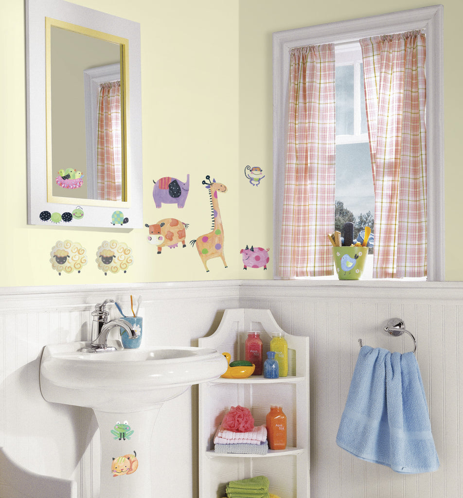 Polka Dot Piggy Peel & Stick Wall Decals        image