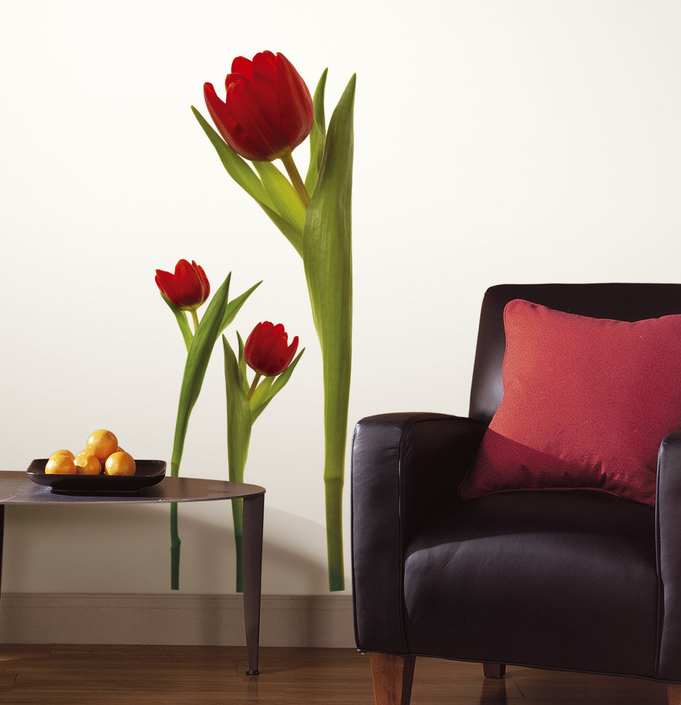Tulips Peel & Stick Wall Decals image