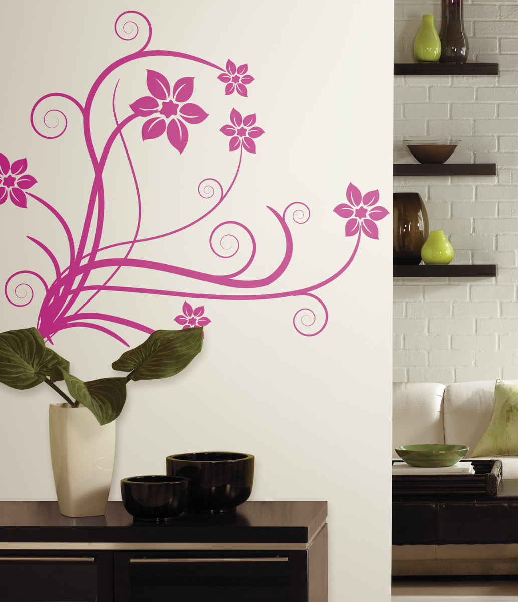 Deco Swirl Peel & Stick Wall Decals – WallDecals.com
