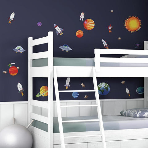 OUTER SPACE PEEL & STICK WALL DECALS