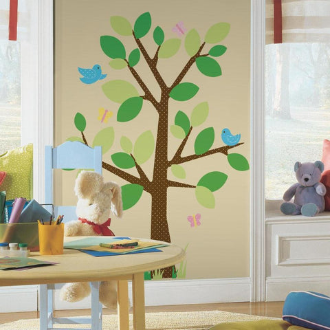 DOTTED TREE PEEL & STICK WALL DECALS
