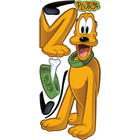 MICKEY & FRIENDS - PLUTO PEEL & STICK GIANT WALL DECAL